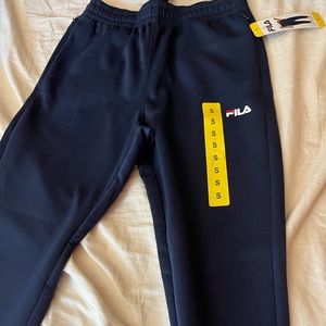 fila small sweatpants new with tags